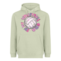 Matcha in my volleyball era Heavyweight Hoodie - MaliasSmallBusiness