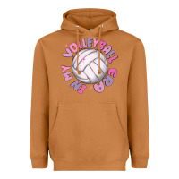 Meerkat in my volleyball era Heavyweight Hoodie - MaliasSmallBusiness