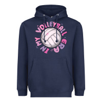 Navy in my volleyball era Heavyweight Hoodie - MaliasSmallBusiness