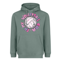 Sage in my volleyball era Heavyweight Hoodie - MaliasSmallBusiness