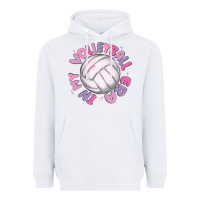 White in my volleyball era Heavyweight Hoodie - MaliasSmallBusiness