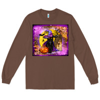 Chestnut witchy cat tumbler Long Sleeve Tee - BundleAndBundleShop