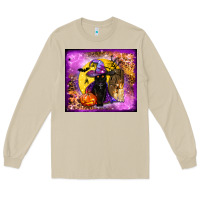 Mushroom witchy cat tumbler Long Sleeve Tee - BundleAndBundleShop
