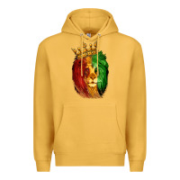 Mustard Juneteenth Lion King Premium Hoodie - LillyAllenDesigns