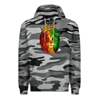 Slate Camo Juneteenth Lion King Premium Hoodie - LillyAllenDesigns