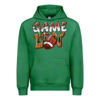 Emerald Game day leopard Football Urban Hoodie - NancyCooperArtShop