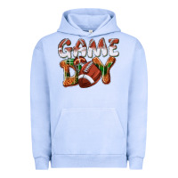 Pigment Grape Ice Game day leopard Football Urban Hoodie - NancyCooperArtShop