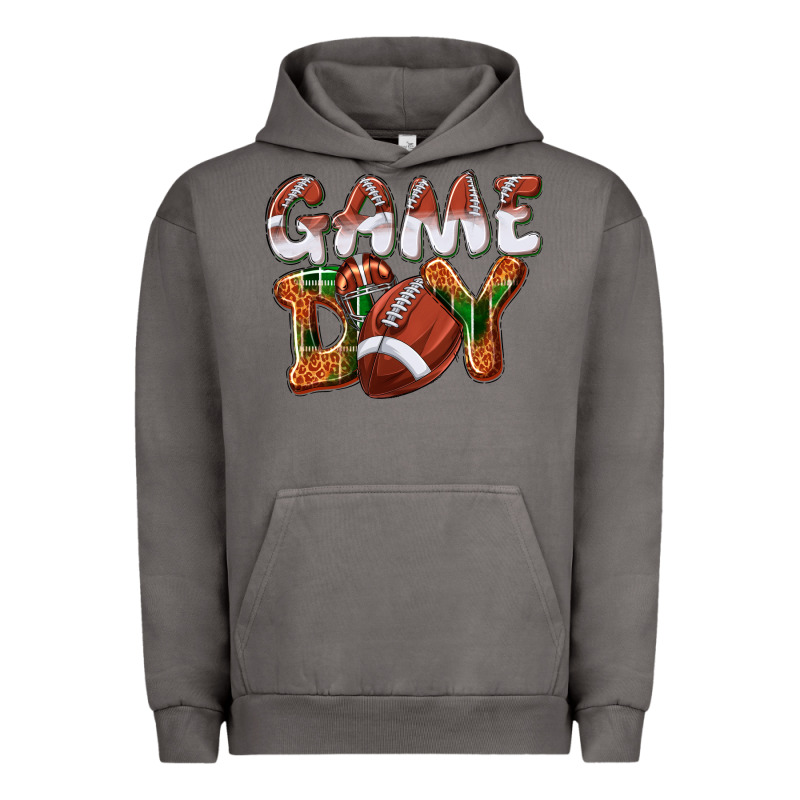 Game Day Leopard Football Urban Hoodie by NancyCooperArtShop | Teevron