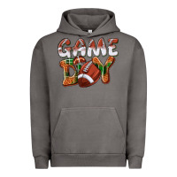 Pigment Tornado Game day leopard Football Urban Hoodie - NancyCooperArtShop