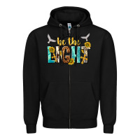 Black be the light Zipper Hoodie - NancyCooperArtShop