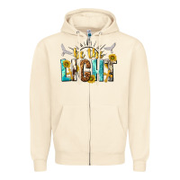 Sandshell be the light Zipper Hoodie - NancyCooperArtShop