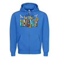 True Royal be the light Zipper Hoodie - NancyCooperArtShop