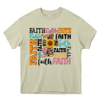 Mossy faith cross Heavy Core Tee - Artiststas