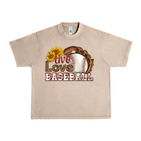 French Oak live love baseball Urban Heavy Tee - HRA Design Shop