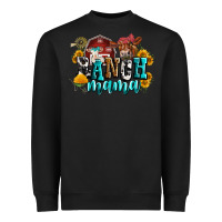 Black ranch mama Heavyweight Sweatshirt - Zillion Design Studio