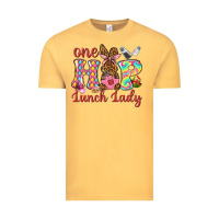 Vintage Mustard One hip lunch lady Vintage Tee - Neo Western