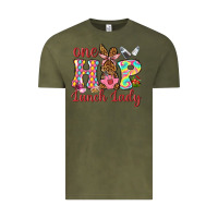 Vintage Olive One hip lunch lady Vintage Tee - Neo Western