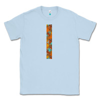 Dusty Blue fall leaf Classic Tee - BundleAndBundleShop