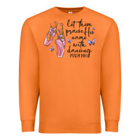 Carrot let them praise his name with dancing Premium Sweatshirt - MaliasSmallBusiness