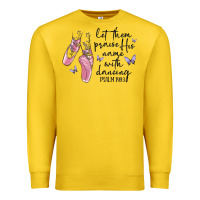 Lemon let them praise his name with dancing Premium Sweatshirt - MaliasSmallBusiness