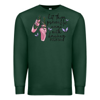 Sports Green let them praise his name with dancing Premium Sweatshirt - MaliasSmallBusiness