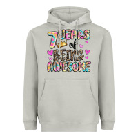 Moon Dust 7 years of being awesome Heavyweight Hoodie - MaliasSmallBusiness
