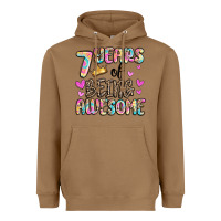 Toasted Coconut 7 years of being awesome Heavyweight Hoodie - MaliasSmallBusiness