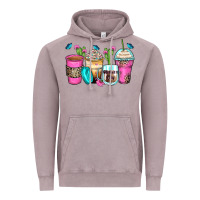 Vintage Zinc mother's day coffee cups Vintage Hoodie - Zillion Design Studio