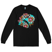 Black race sunflower patches Long Sleeve Tee - AdoDesignShop