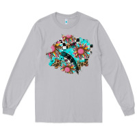 Moon Dust race sunflower patches Long Sleeve Tee - AdoDesignShop
