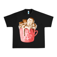 Black hotcocoa with snowman  fa element Urban Heavy Tee - FaDigitalArtStudio