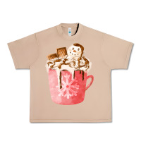 Burro hotcocoa with snowman  fa element Urban Heavy Tee - FaDigitalArtStudio