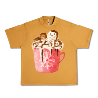 Peanut Butter hotcocoa with snowman  fa element Urban Heavy Tee - FaDigitalArtStudio
