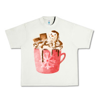 Pistachio hotcocoa with snowman  fa element Urban Heavy Tee - FaDigitalArtStudio