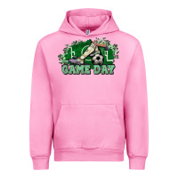 Fuchsia Pink Game day Soccer Urban Hoodie - NancyCooperArtShop