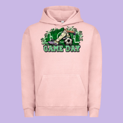 Game Day Soccer Urban Hoodie Designed By Nancycooperartshop