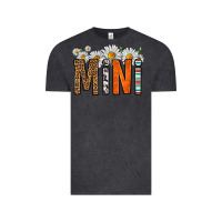 Vintage Black western daisies mini Vintage Tee - HRA Design Shop