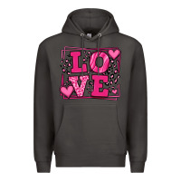 Smoke Love leopard frame Premium Hoodie - LillyAllenDesigns