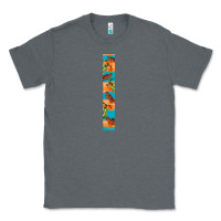 Charcoal Heather fall pumkin Classic Tee - BundleAndBundleShop