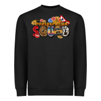 Black transportation squad Heavyweight Sweatshirt - texasbilliewilder