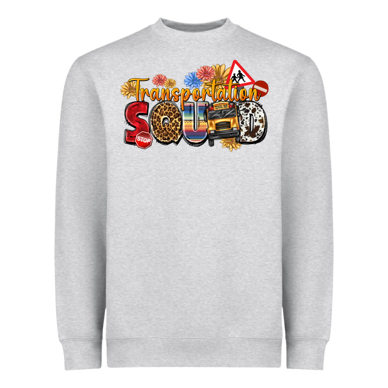 Transportation Squad Heavyweight Sweatshirt by texasbilliewilder | Teevron