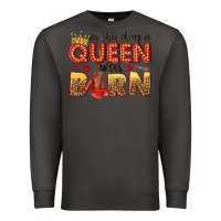 Smoke on this day a queen was born Premium Sweatshirt - NancyCooperArtShop