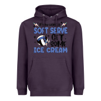 Plum if you want a soft serve get some ice cream Heavyweight Hoodie - MaliasSmallBusiness