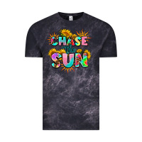Cloud Black chase the sun Vintage Tee - AdoDesignShop