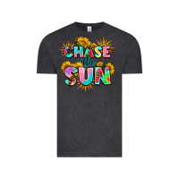 Vintage Black chase the sun Vintage Tee - AdoDesignShop