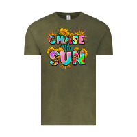 Vintage Olive chase the sun Vintage Tee - AdoDesignShop
