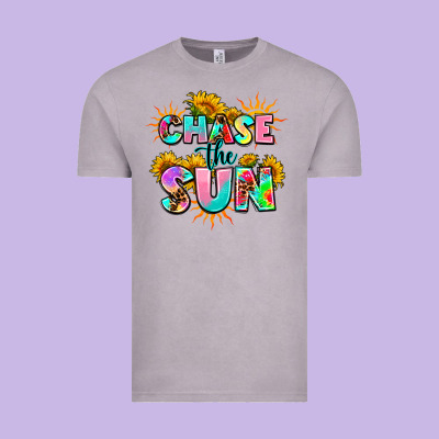 Chase The Sun Vintage Tee Designed By Adodesignshop