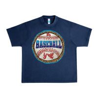 Navy it's baseball y'all Urban Heavy Tee - HRA Design Shop