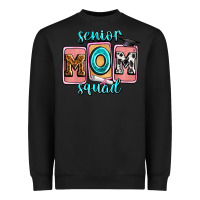 Black senior mom squad Heavyweight Sweatshirt - Zillion Design Studio