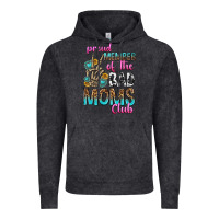 Vintage Black proud member of the bad moms club Vintage Hoodie - texasbilliewilder